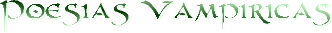 Poesias Vampiricas